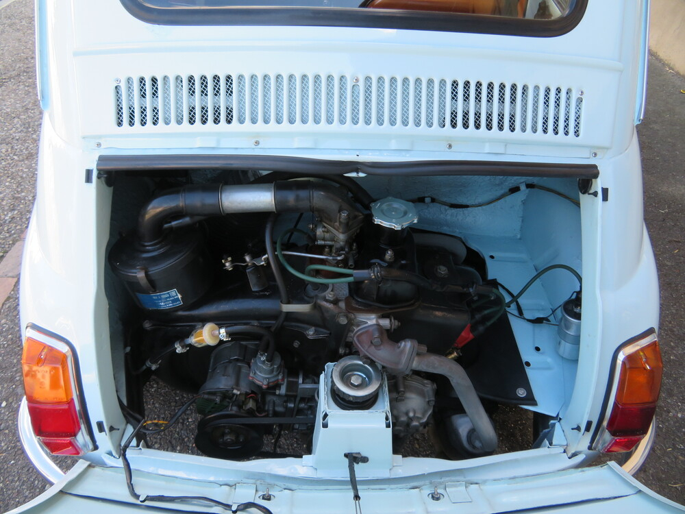 Schne Fiat 500 Motorl Ebenbild
